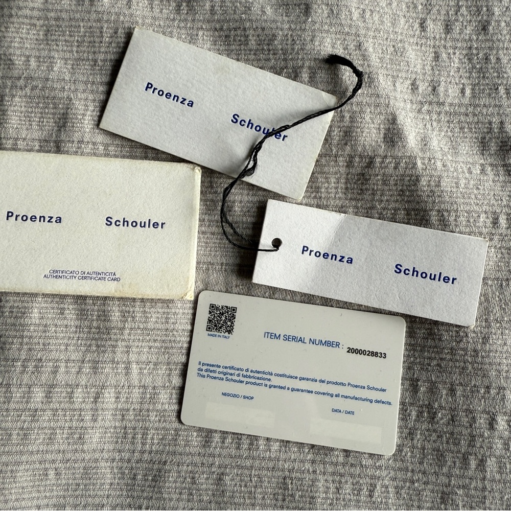 PROENZA SCHOULER
Black Leather Fringe PS1 Medium Satchel Bag - Picture 14 of 14